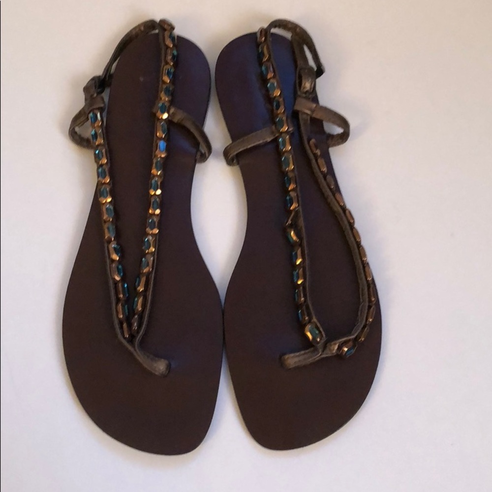 DIZZY women brown sandals size 8
